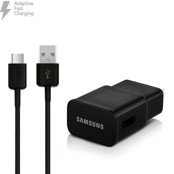 OEM Adaptive Fast Charger Works for Samsung Galaxy Tab S6 5G 15W with Certified USB Type-C Data and Charging Cable. Black 3.3FT 1M Cable 